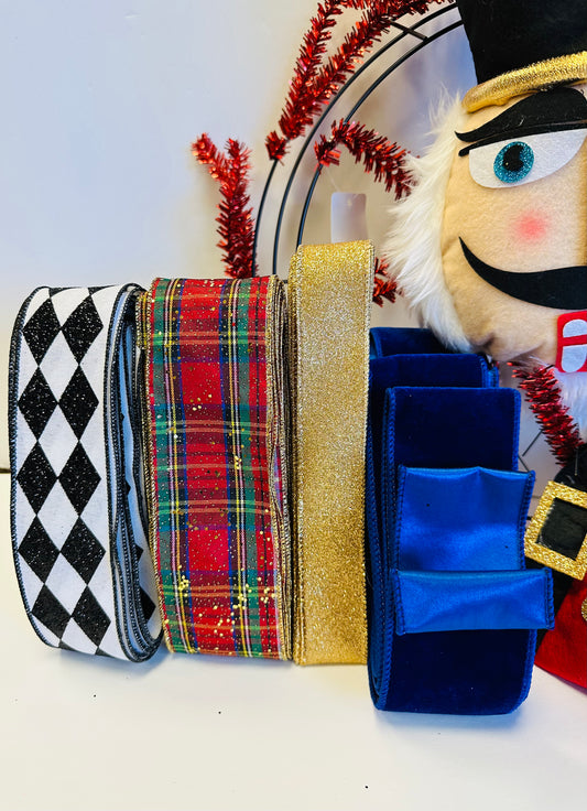 Party Kit - Plush Nutcracker DIY Wreath Kit