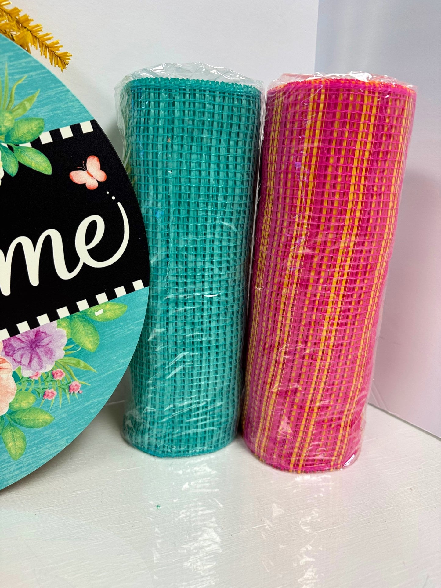 Wreath Kit - Tropical Summer Welcome DIY Kit
