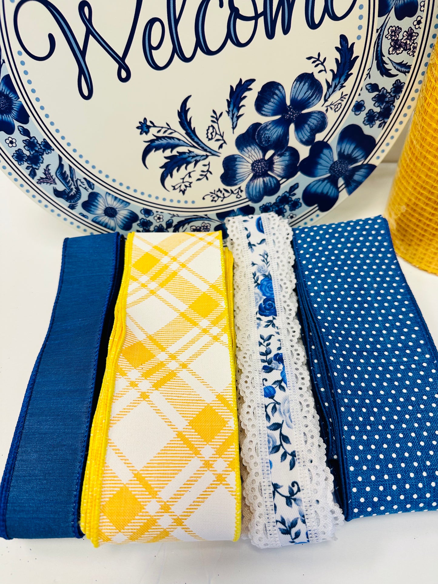 Party Kit - Welcome in Blue & Yellow Everyday DIY Party Kit