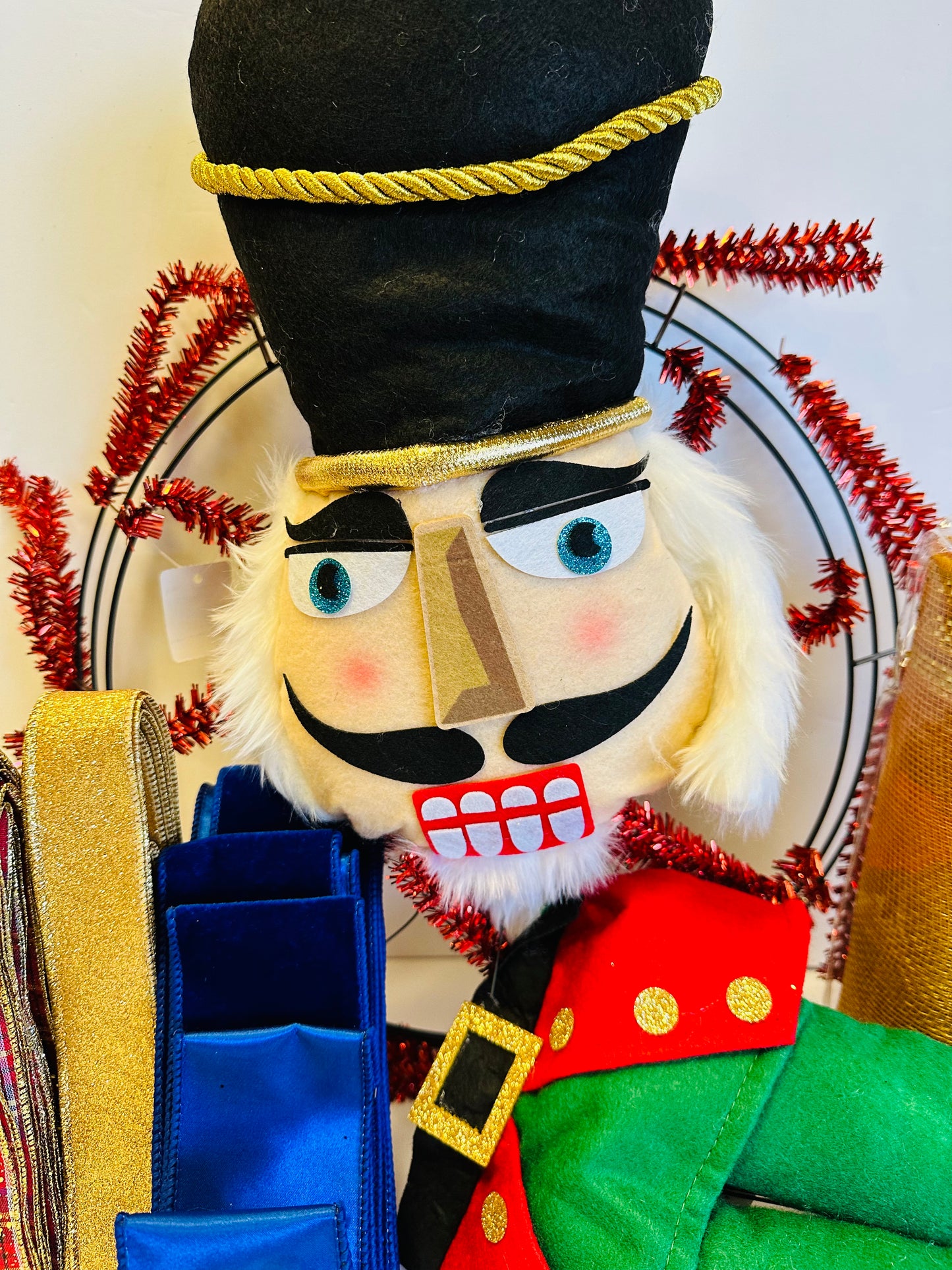 Party Kit - Plush Nutcracker DIY Wreath Kit