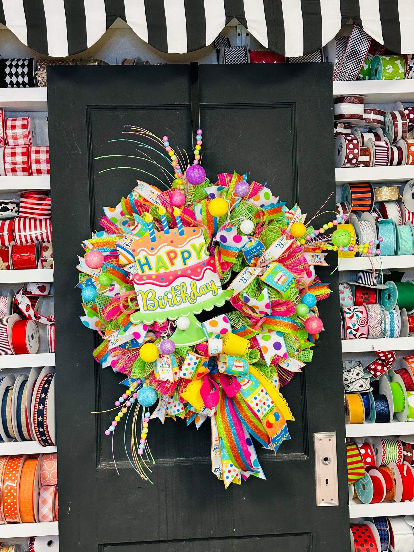 Happy Birthday Wreath