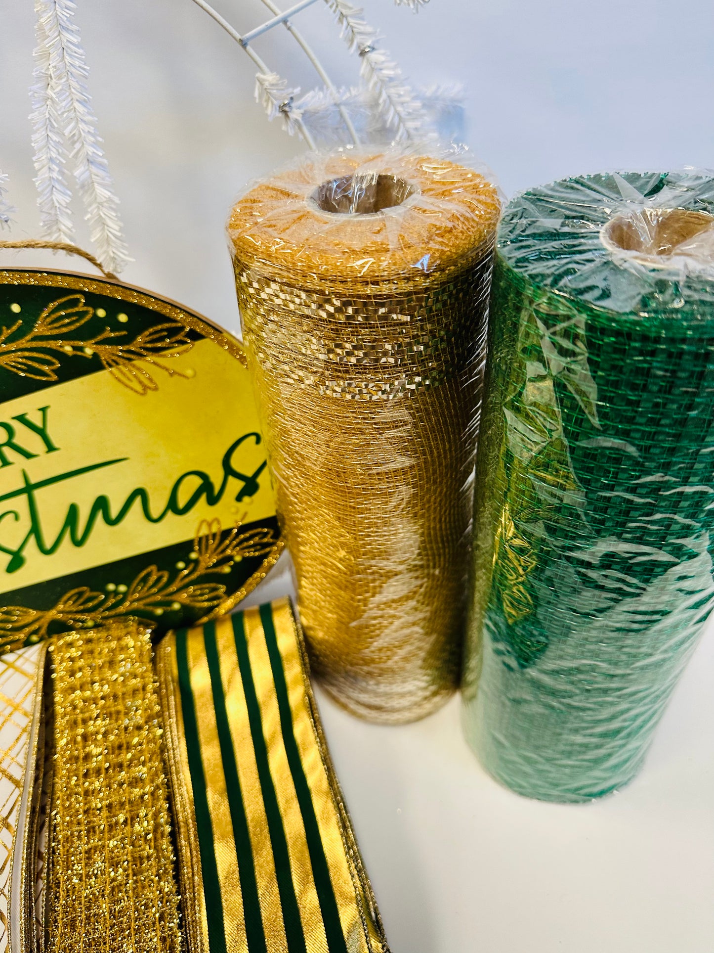Party Kit - Green & Gold Classic Christmas DIY Kit