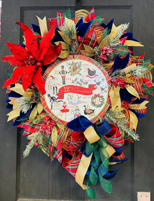 Party Kit - 12 Days of Christmas DIY Wreath Kit