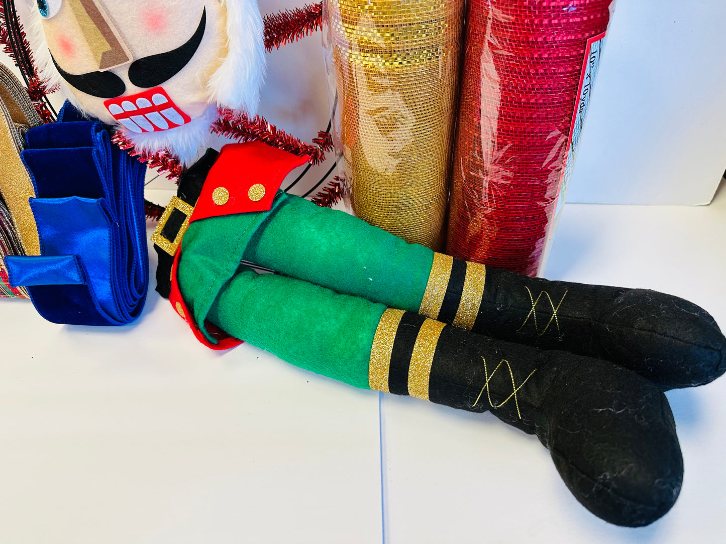 Party Kit - Plush Nutcracker DIY Wreath Kit