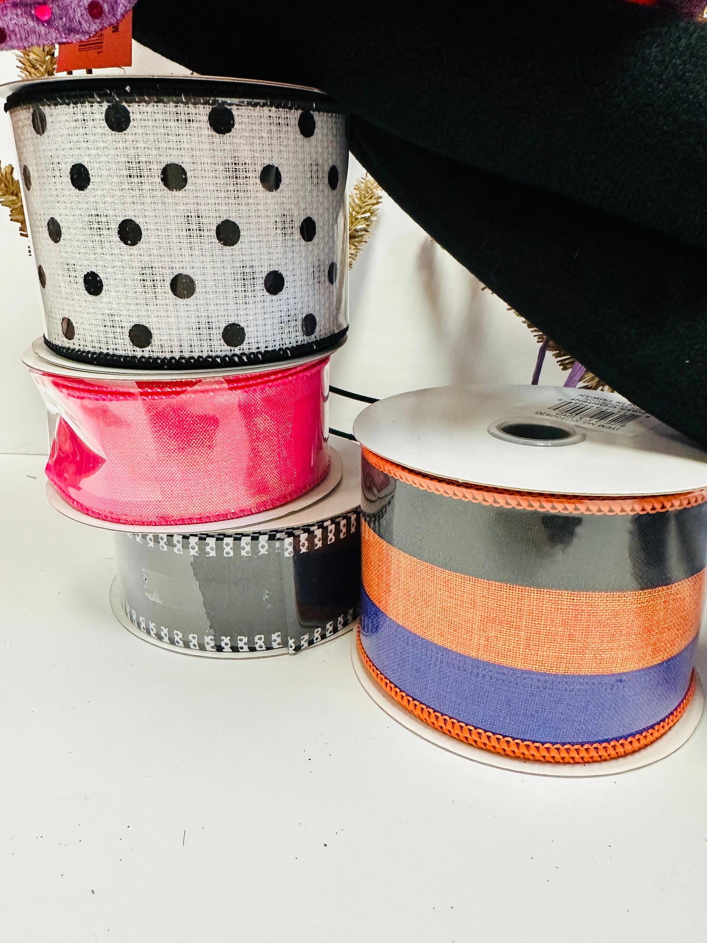 Wreath Kit - Witch Hat, Legs & Broom Halloween DIY Wreath