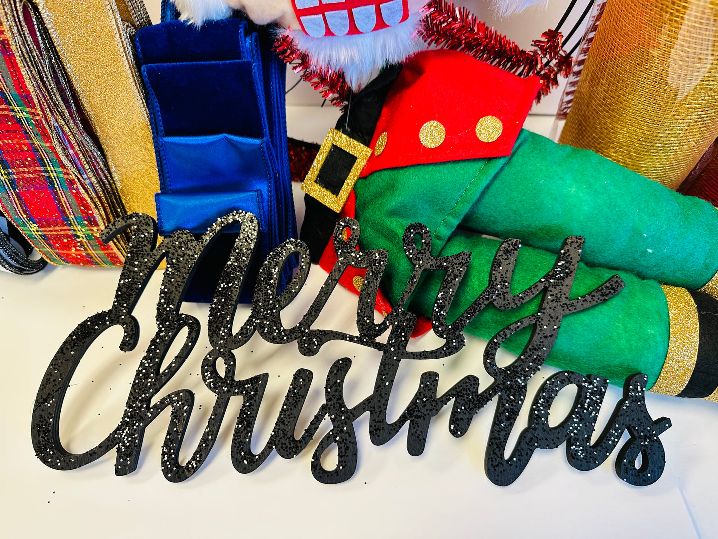 Party Kit - Plush Nutcracker DIY Wreath Kit
