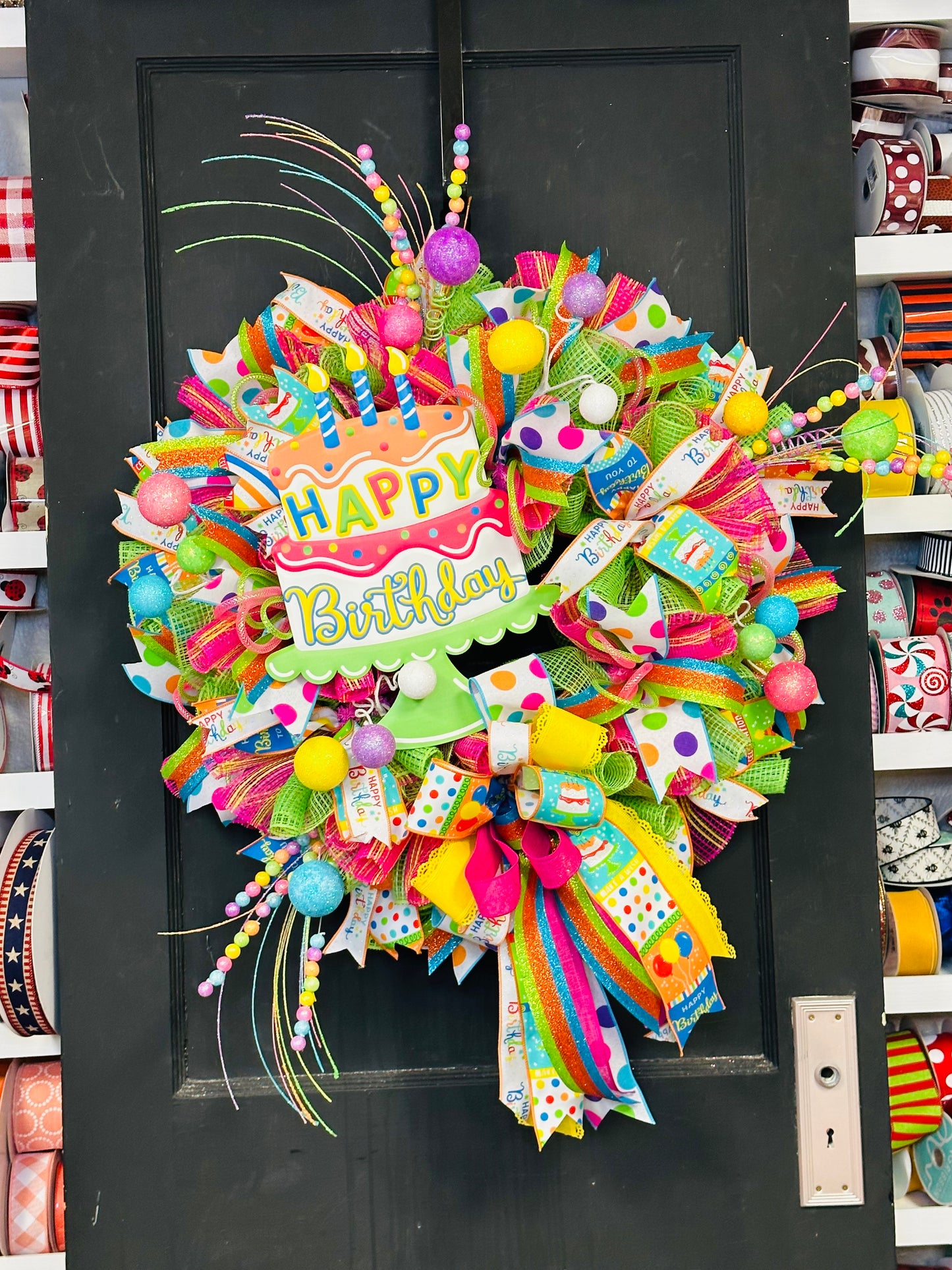 Happy Birthday Wreath