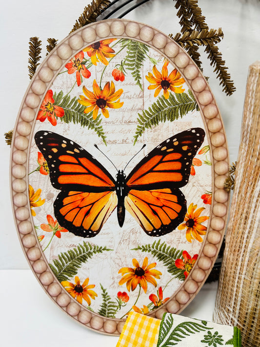 Butterfly Everyday Spring DIY Wreath Kit