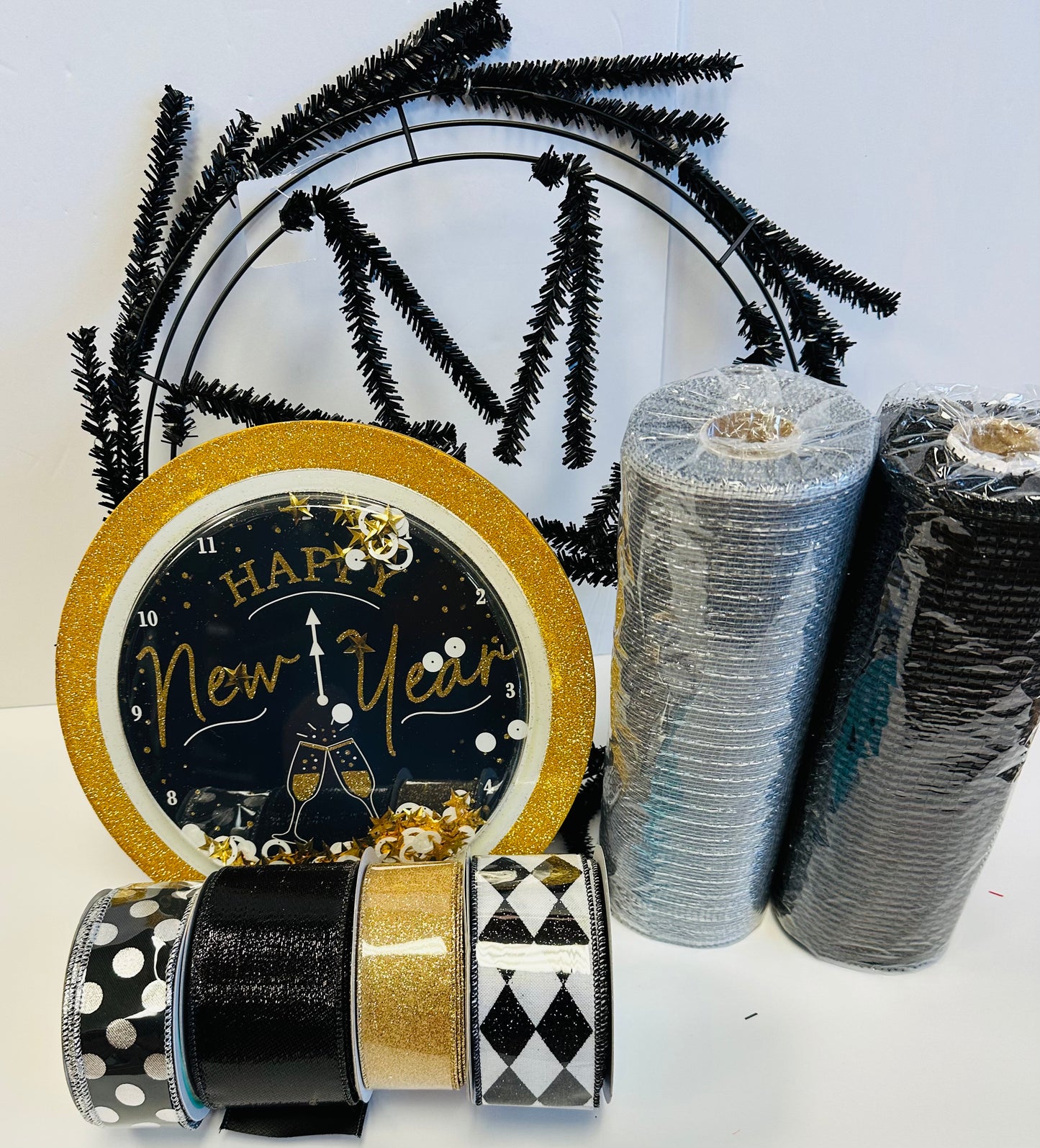 Party Kit - Happy New Year! DIY Wreath Kit