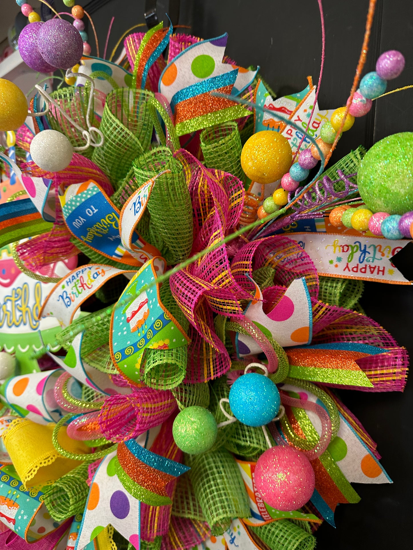 Happy Birthday Wreath