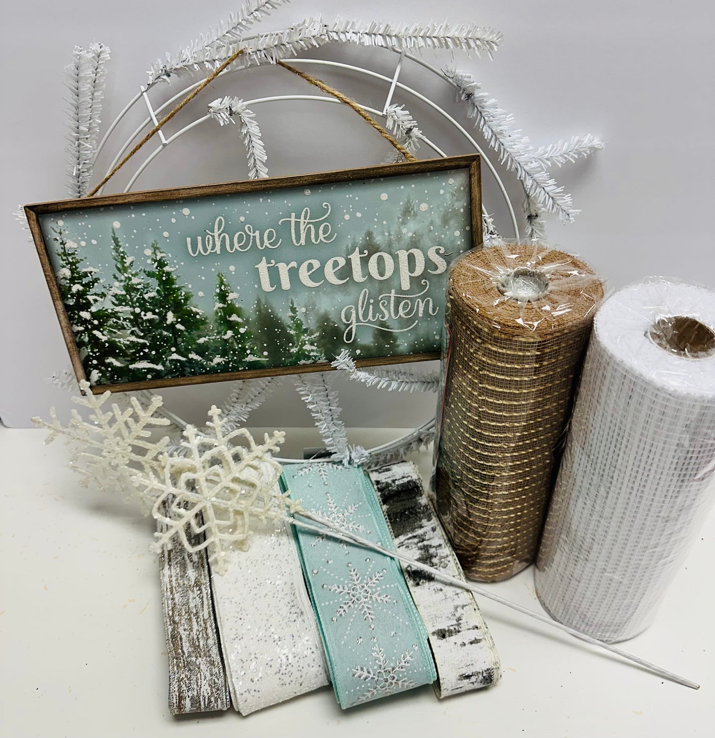 Party Kit - Where Treetops Glisten Winter Everyday DIY Kit
