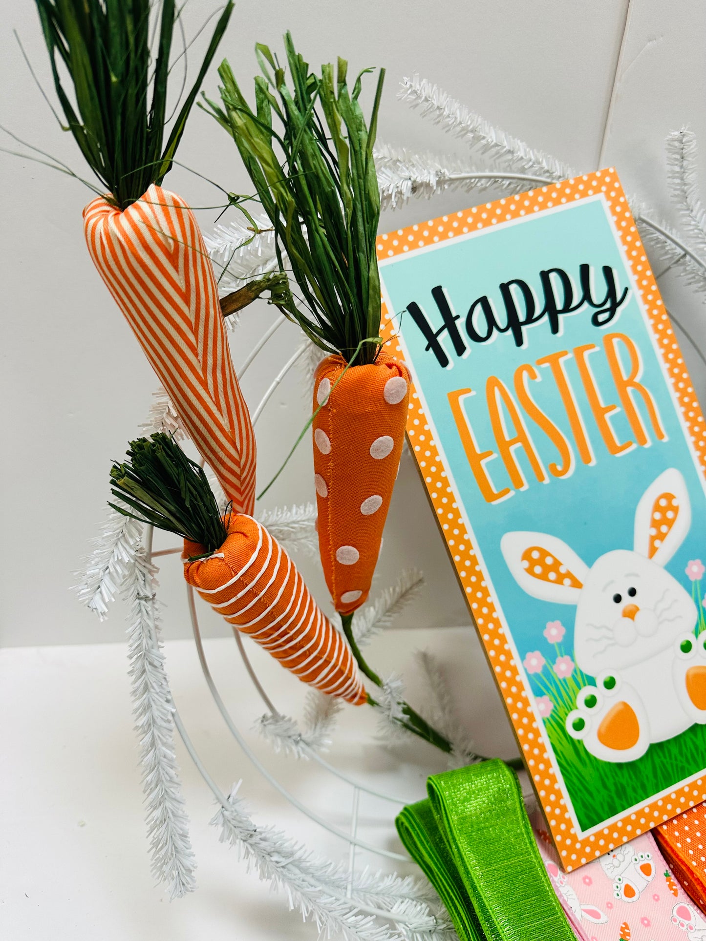 Party Kit - Happy Easter (Teal & Orange) Spring DIY Kit