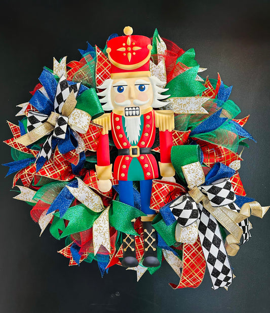 NEW Classic Nutcracker DIY Wreath Kit (light skin)