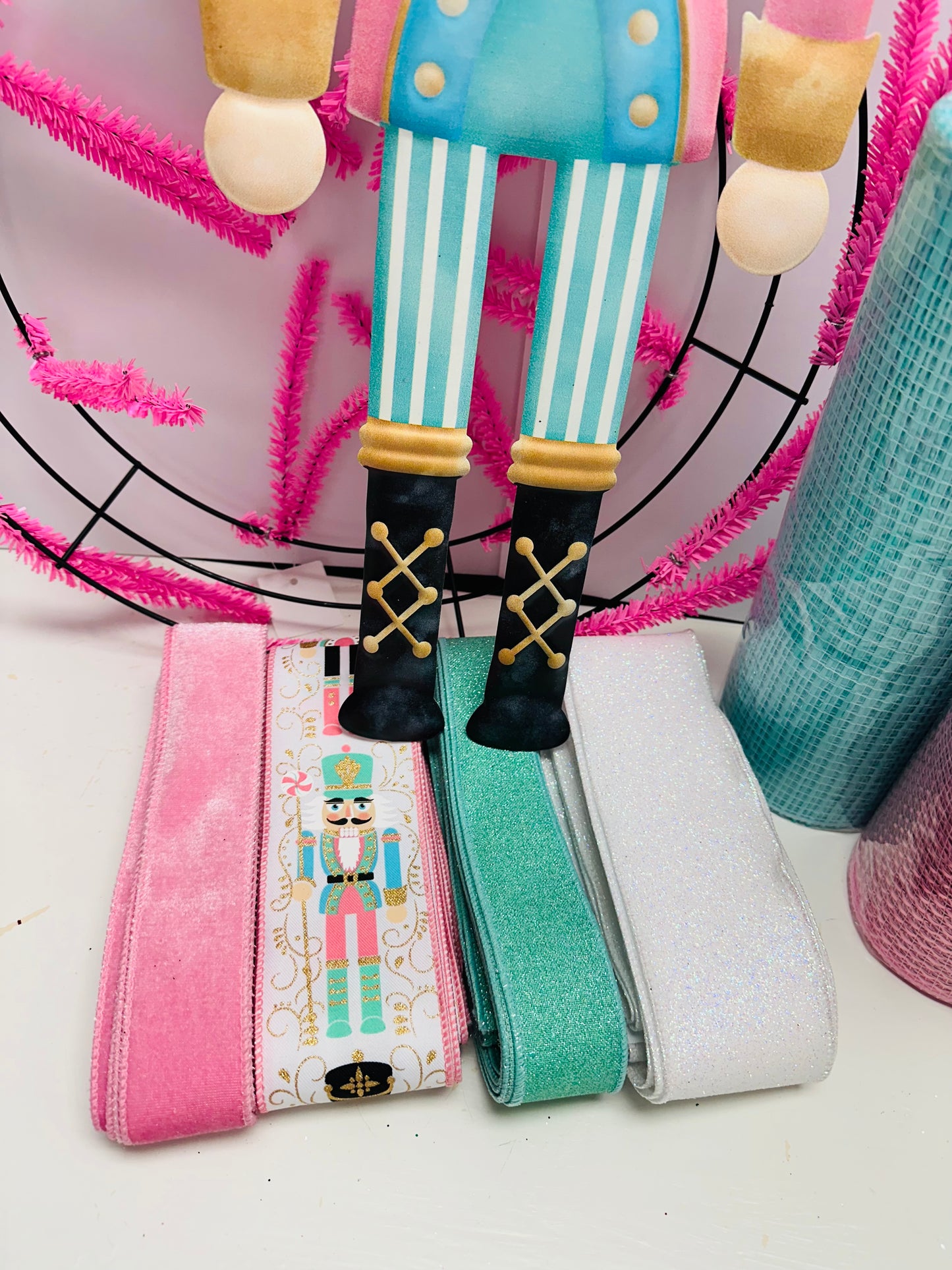 Party Kit - Pastel Nutcracker Christmas DIY Kit