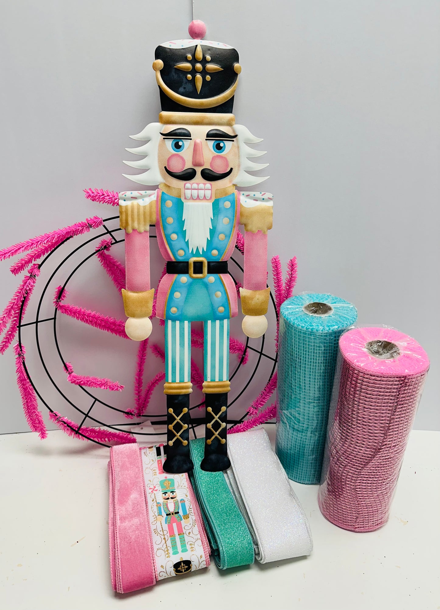 Party Kit - Pastel Nutcracker Christmas DIY Kit