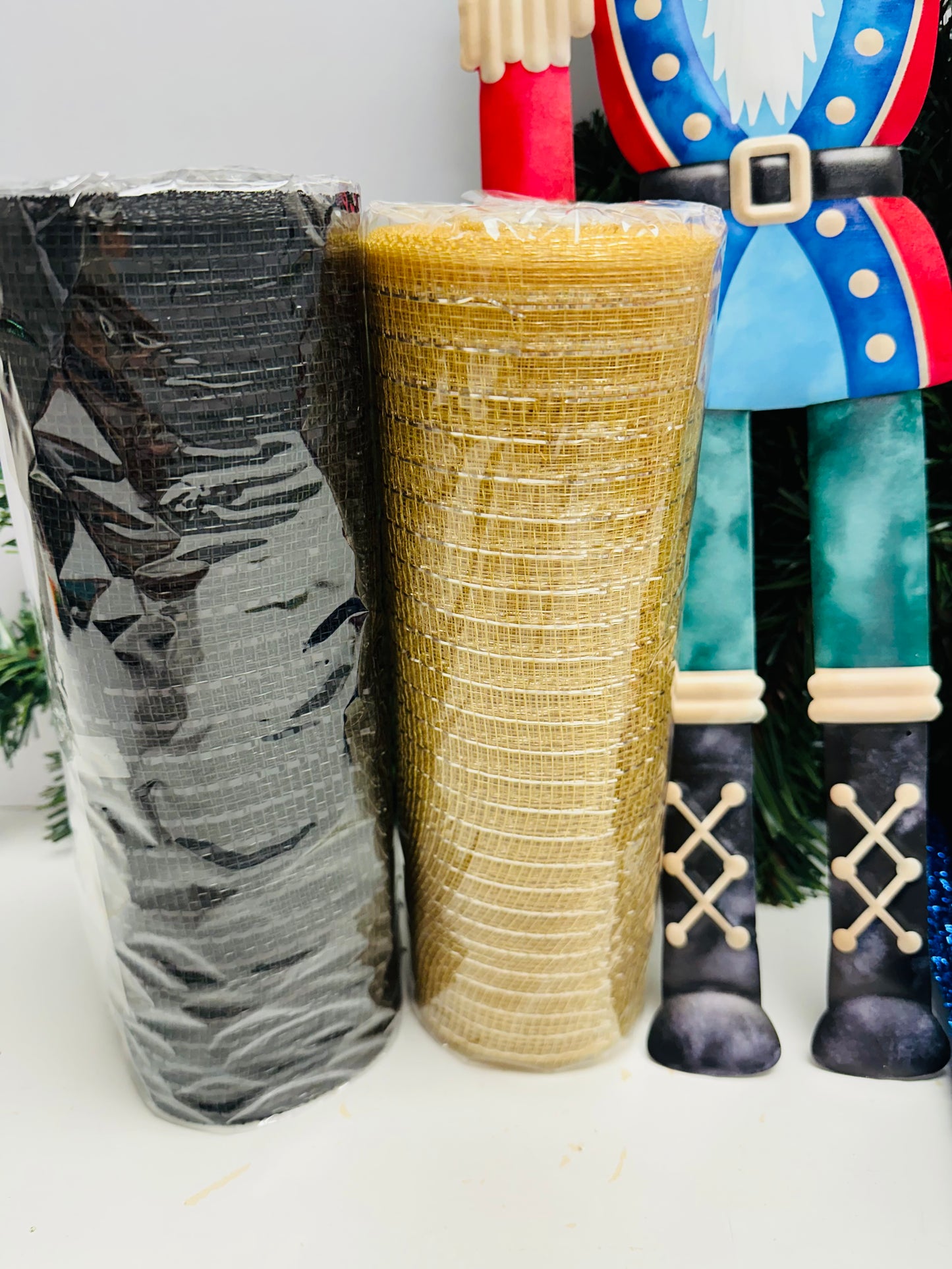 Classic Nutcracker Christmas Holiday DIY Wreath Kit