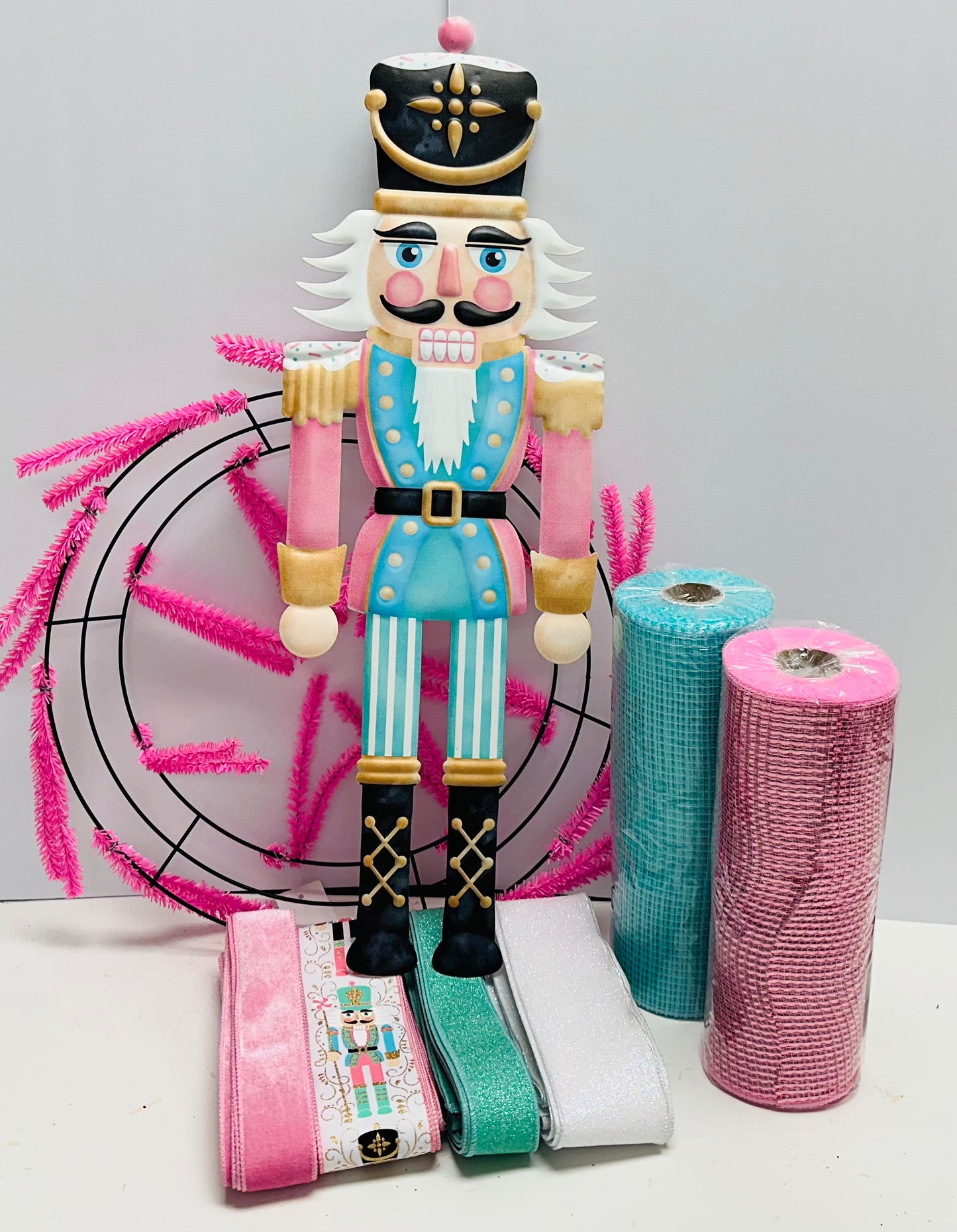 Party Kit - Pastel Nutcracker Christmas DIY Kit