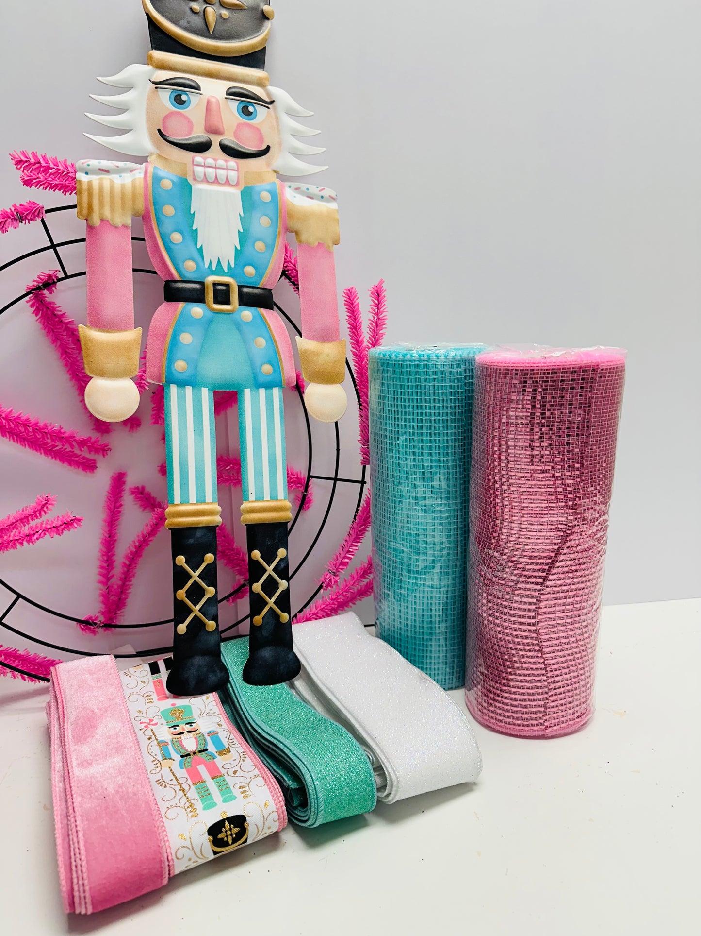 Party Kit - Pastel Nutcracker Christmas DIY Kit