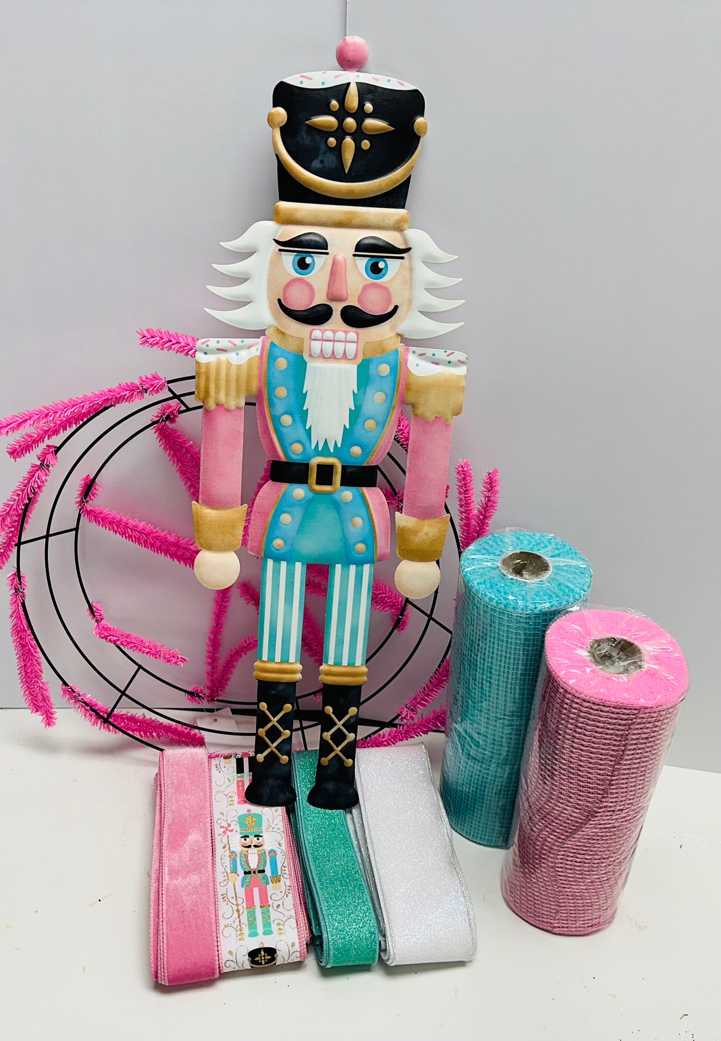 Party Kit - Pastel Nutcracker Christmas DIY Kit
