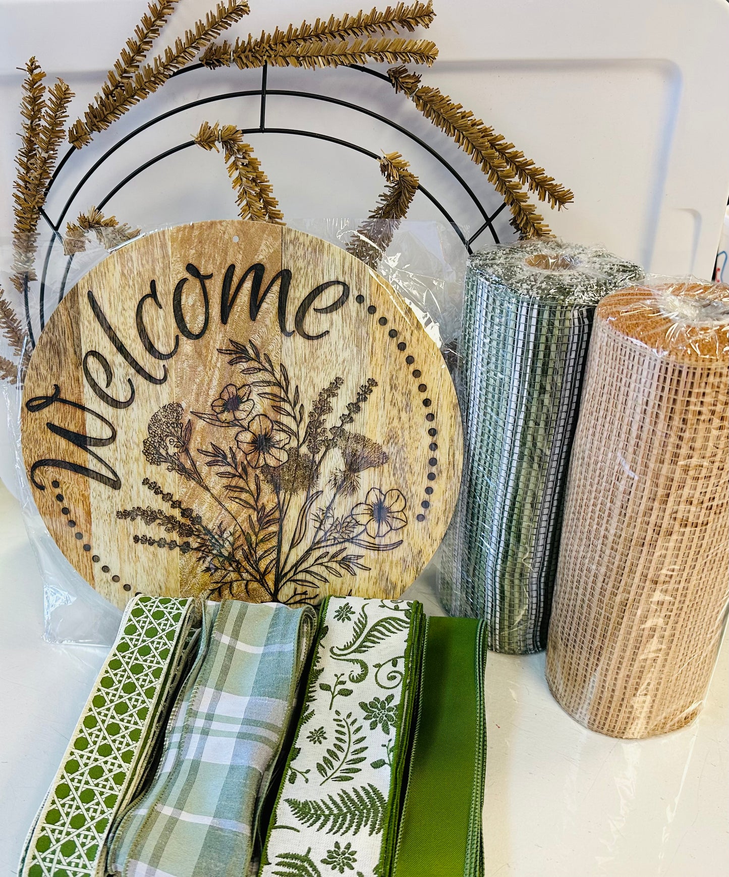 Party Kit - Wildflower Welcome Everyday Spring Summer Fall DIY Kit
