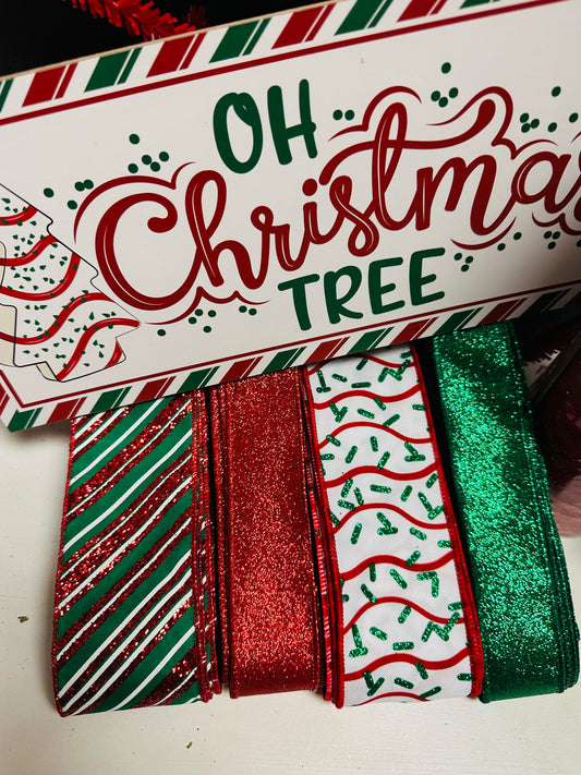 Oh Christmas Tree Little Debbie Snack Cake Christmas DIY Wreath Kit