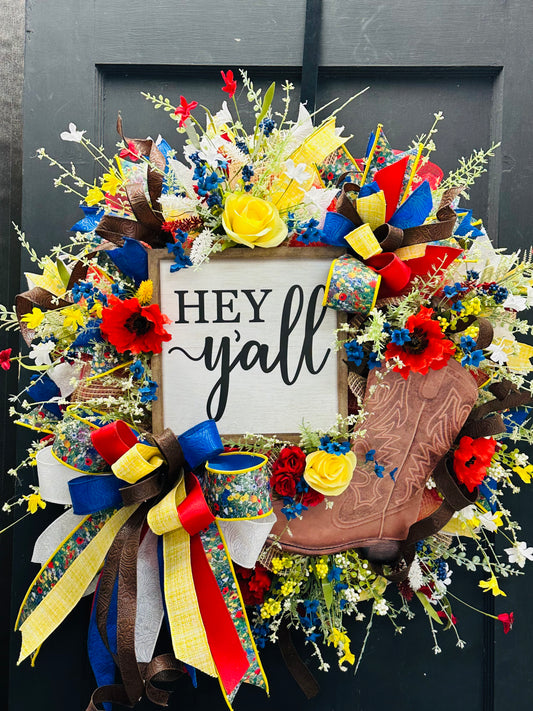 1.5" x 10yds NEW Royal Blue Embossed Floral Leaves Ribbon