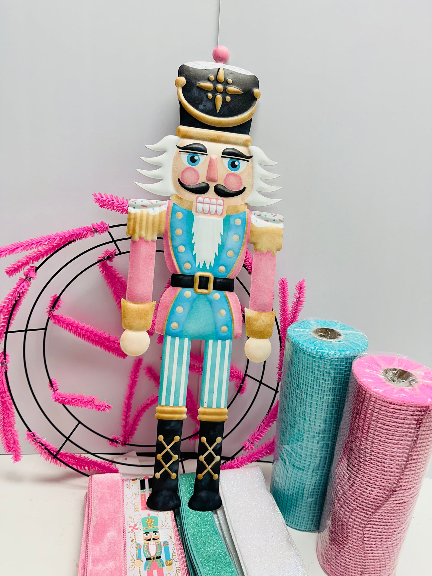 Party Kit - Pastel Nutcracker Christmas DIY Kit