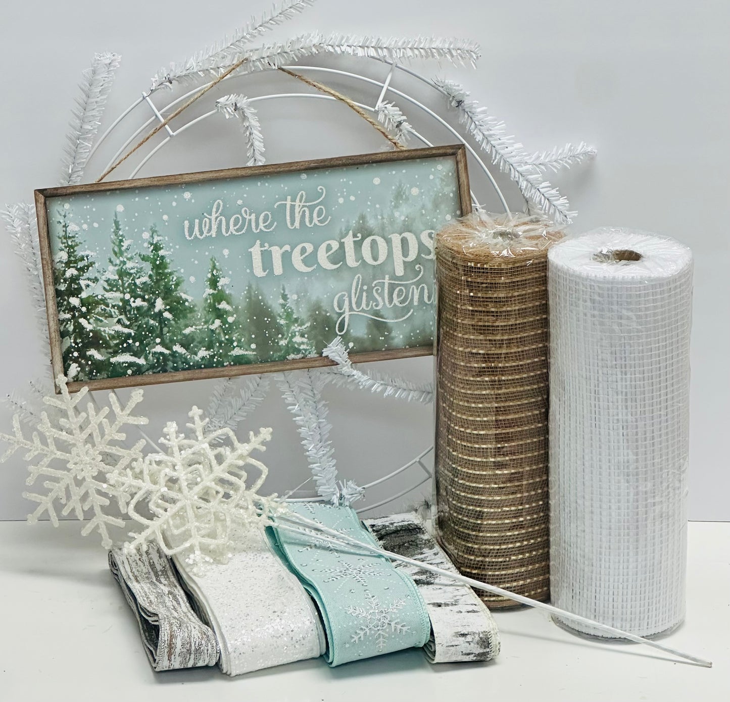 Party Kit - Where Treetops Glisten Winter Everyday DIY Kit