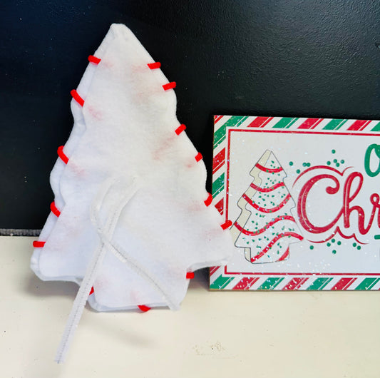 Little Debbie Christmas Tree Snack Cake Wreath Attachment