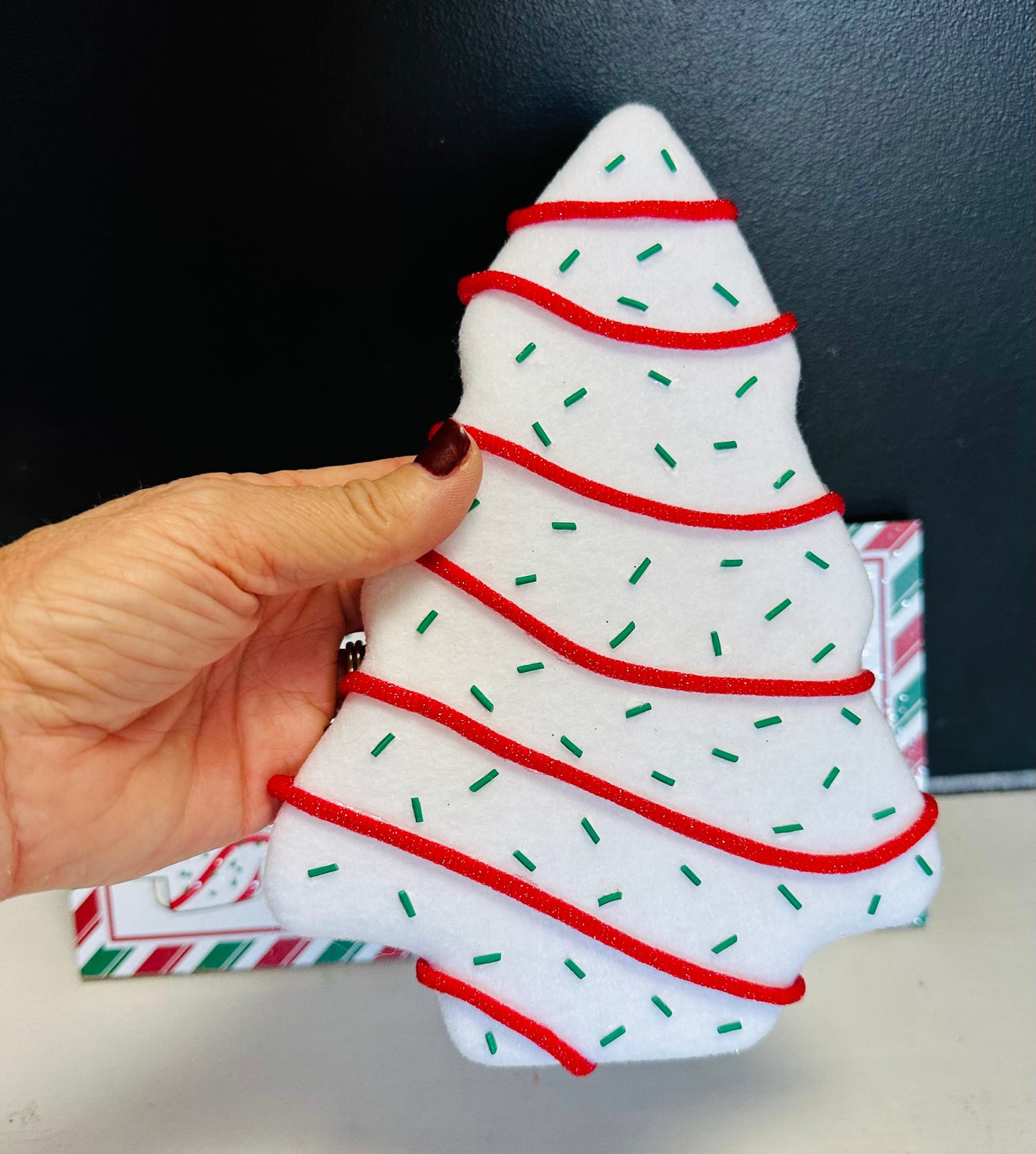 Little Debbie Christmas Tree Snack Cake Wreath Attachment