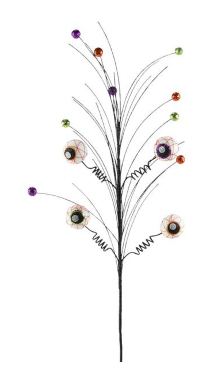 29"L Glitter Eyeball Spray