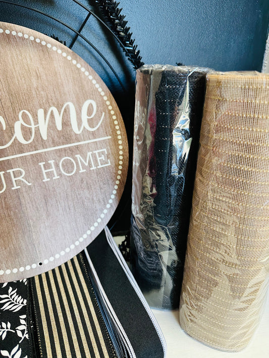 Welcome to Our Home Everyday DIY Wreath Kit