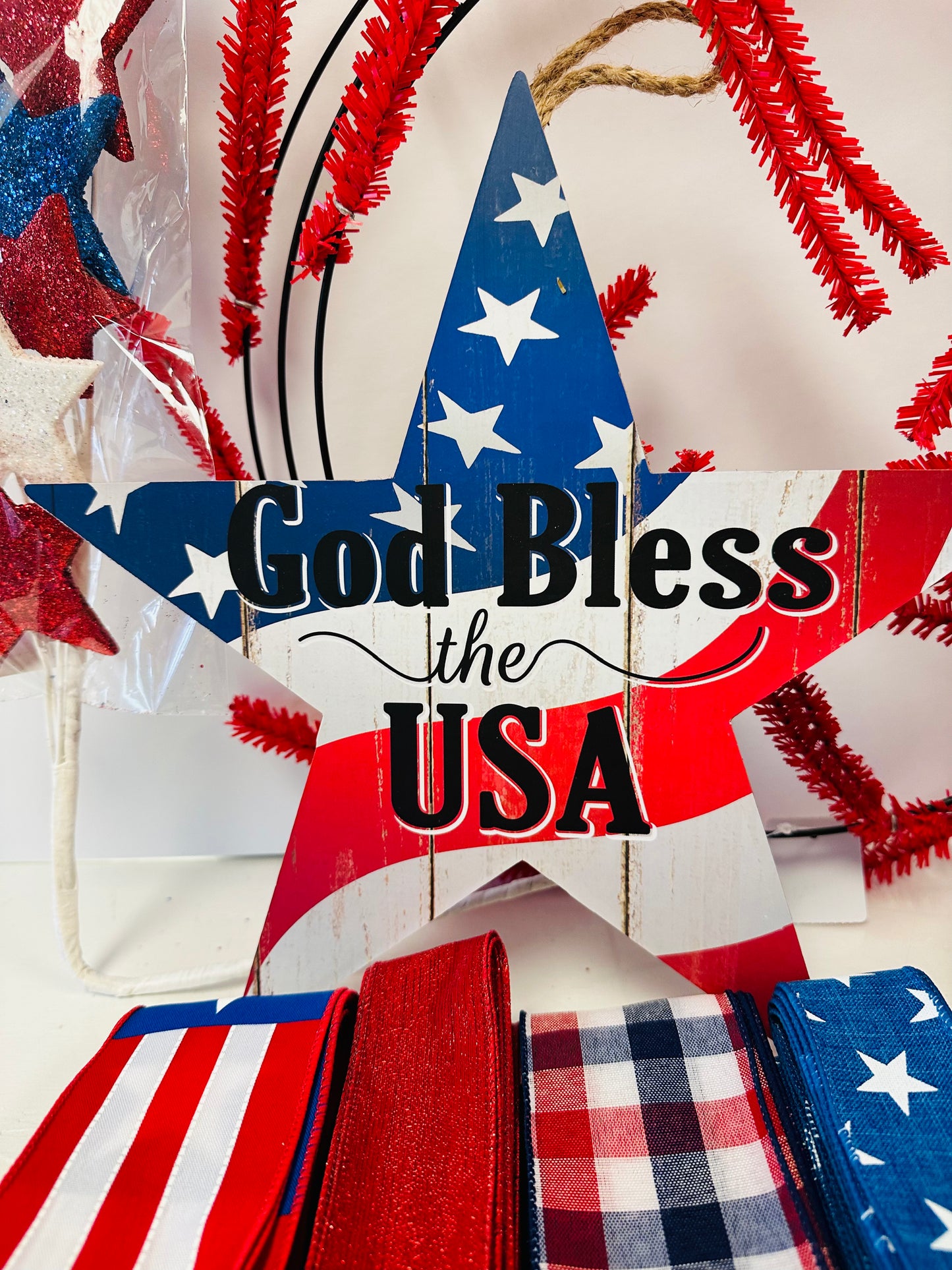 Party Kit - God Bless the USA Patriotic DIY Kit