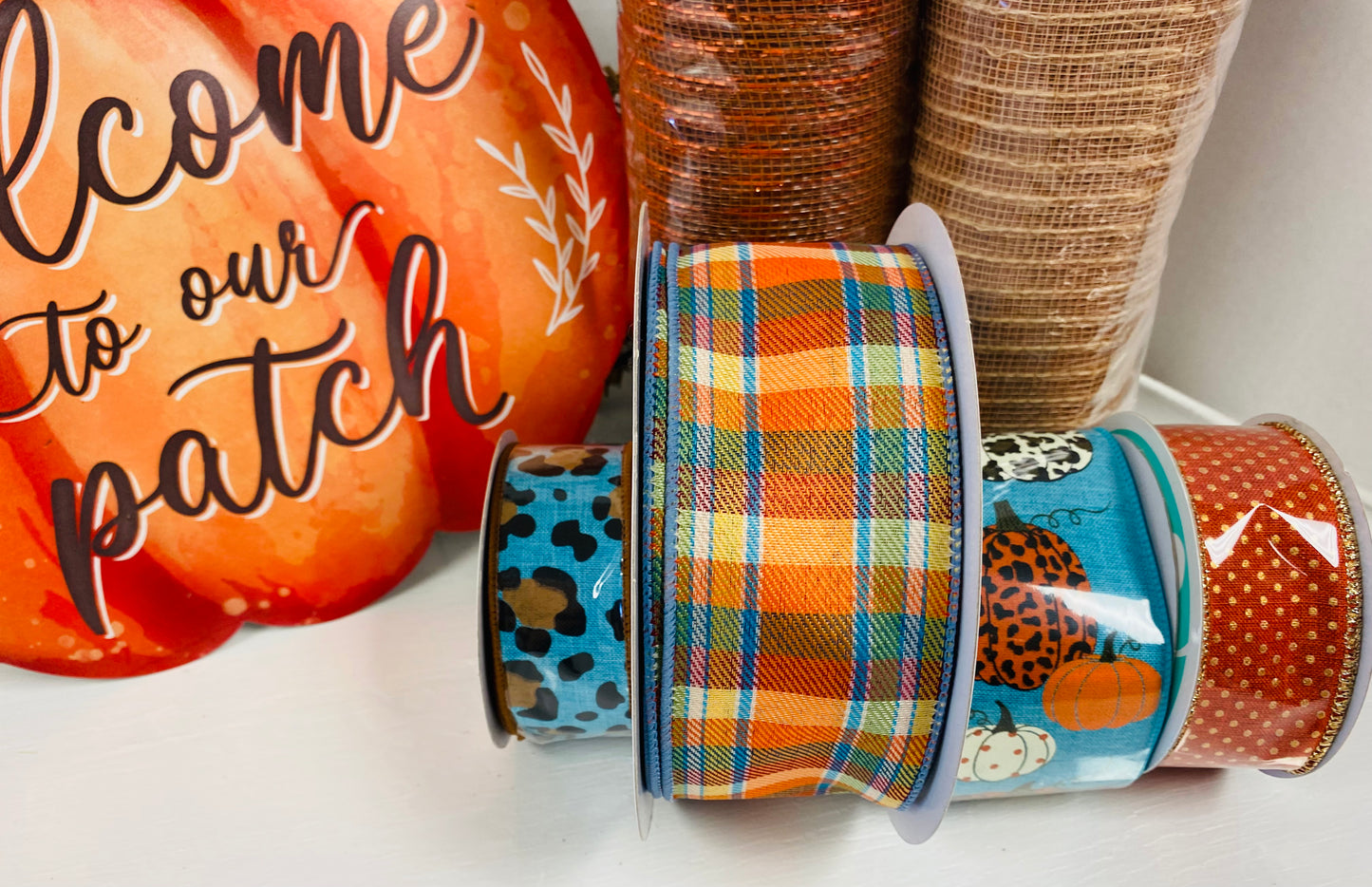 Welcome to Our Patch Wreath Kit