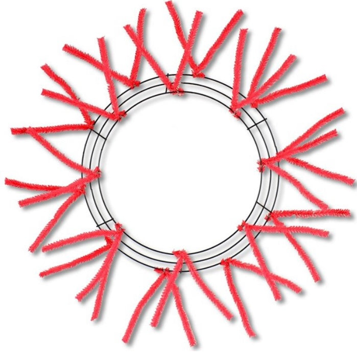 15" Red Wire Pencil Work Form