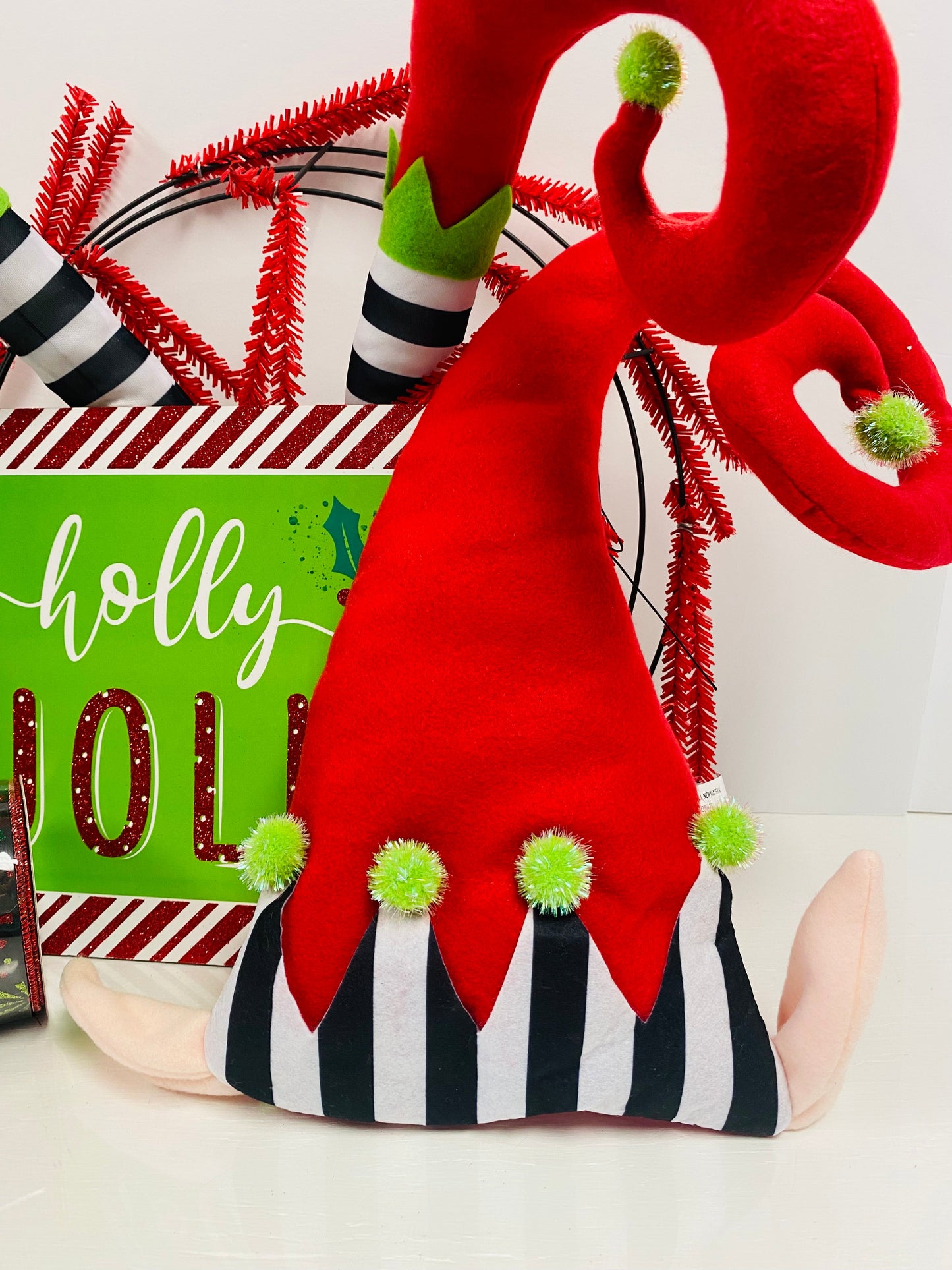 Party Kit - Holly Jolly Elf Christmas Winter Holiday DIY