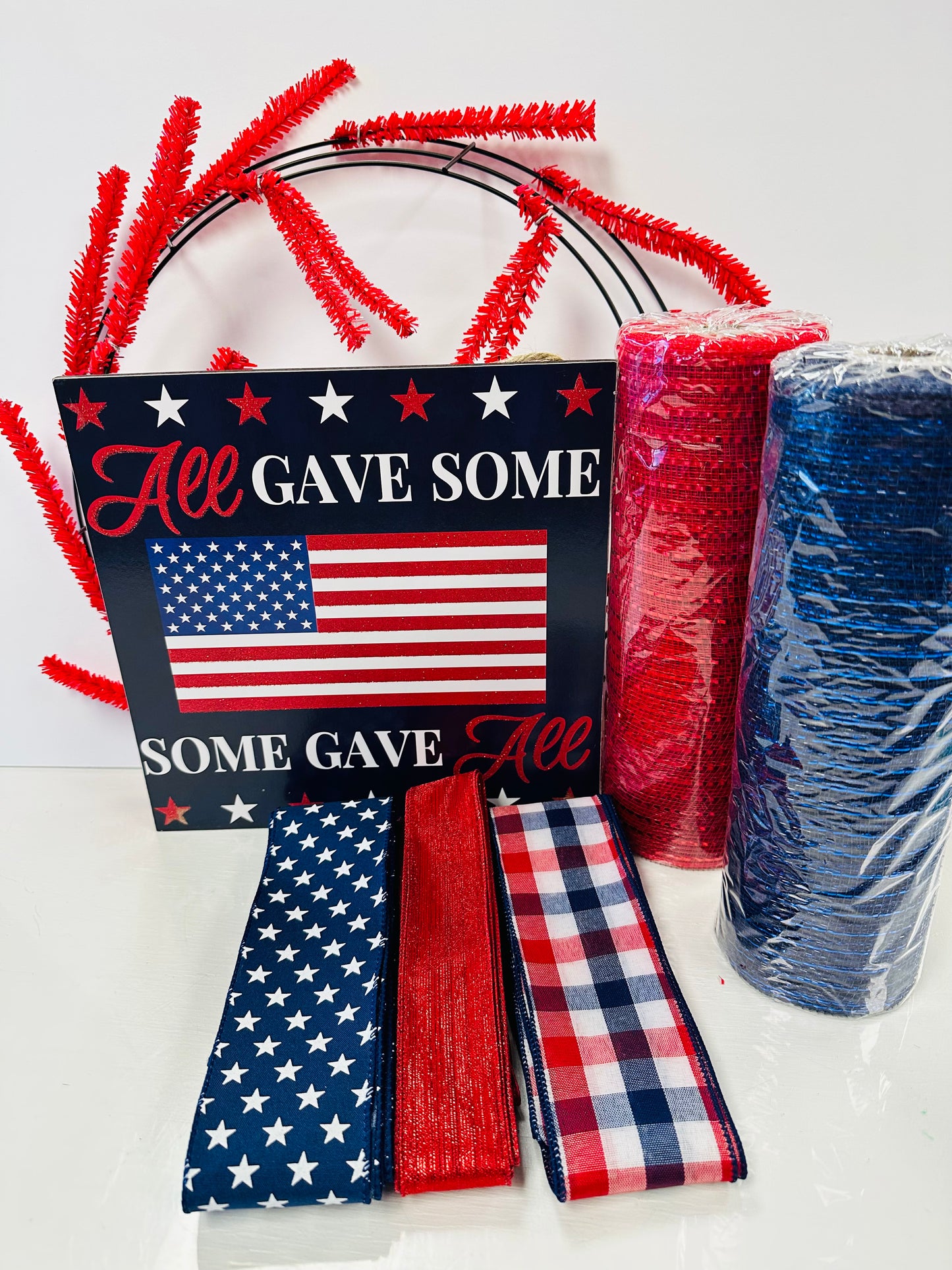 Party Kit - All Gave Some, Some Gave All Patriotic DIY Kit