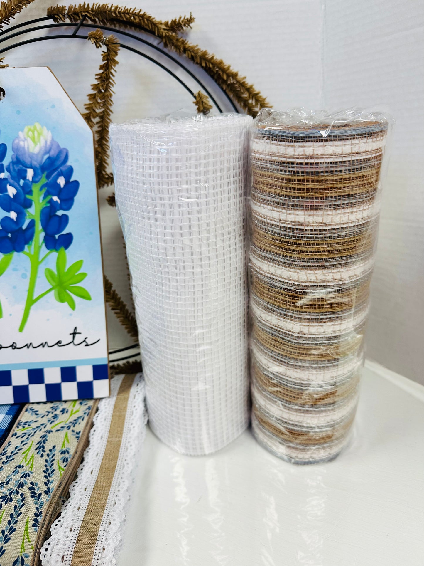 Wreath Kit - TX Bluebonnets