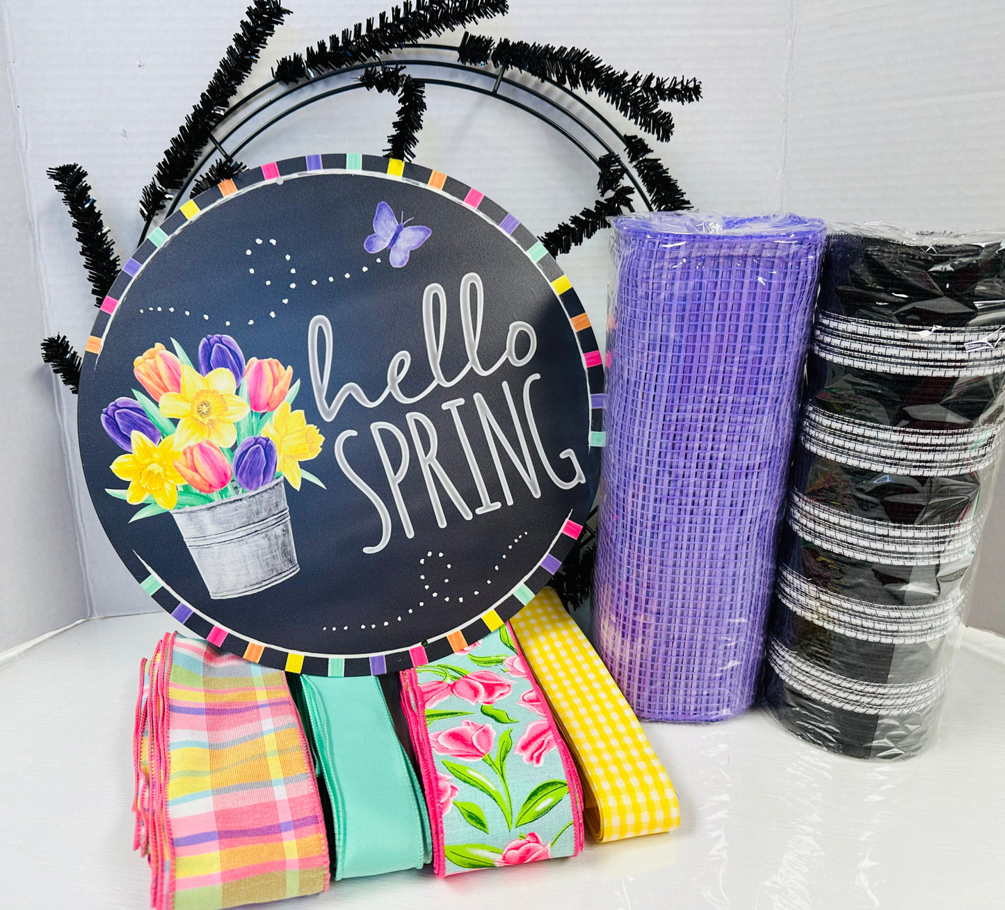 Wreath Kit - Hello Spring