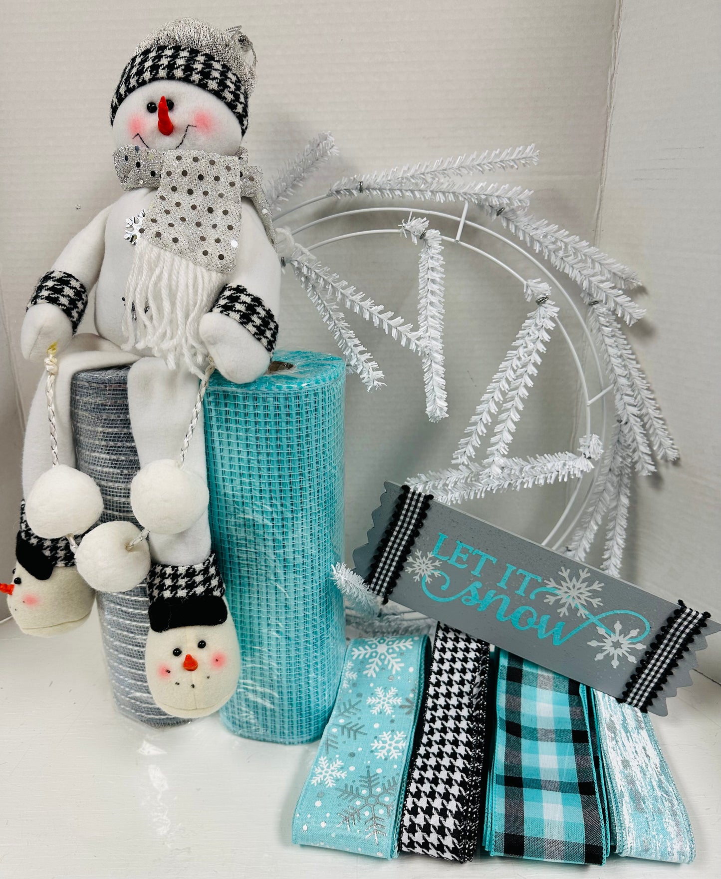 Wreath Kit - Let It Snow