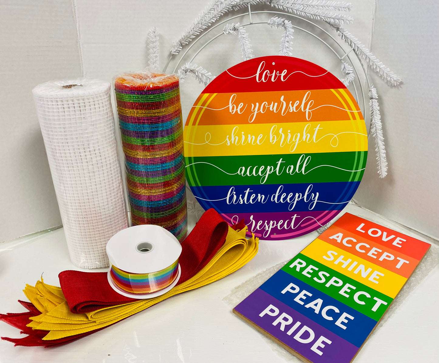 Party Kit - Pride Wreath