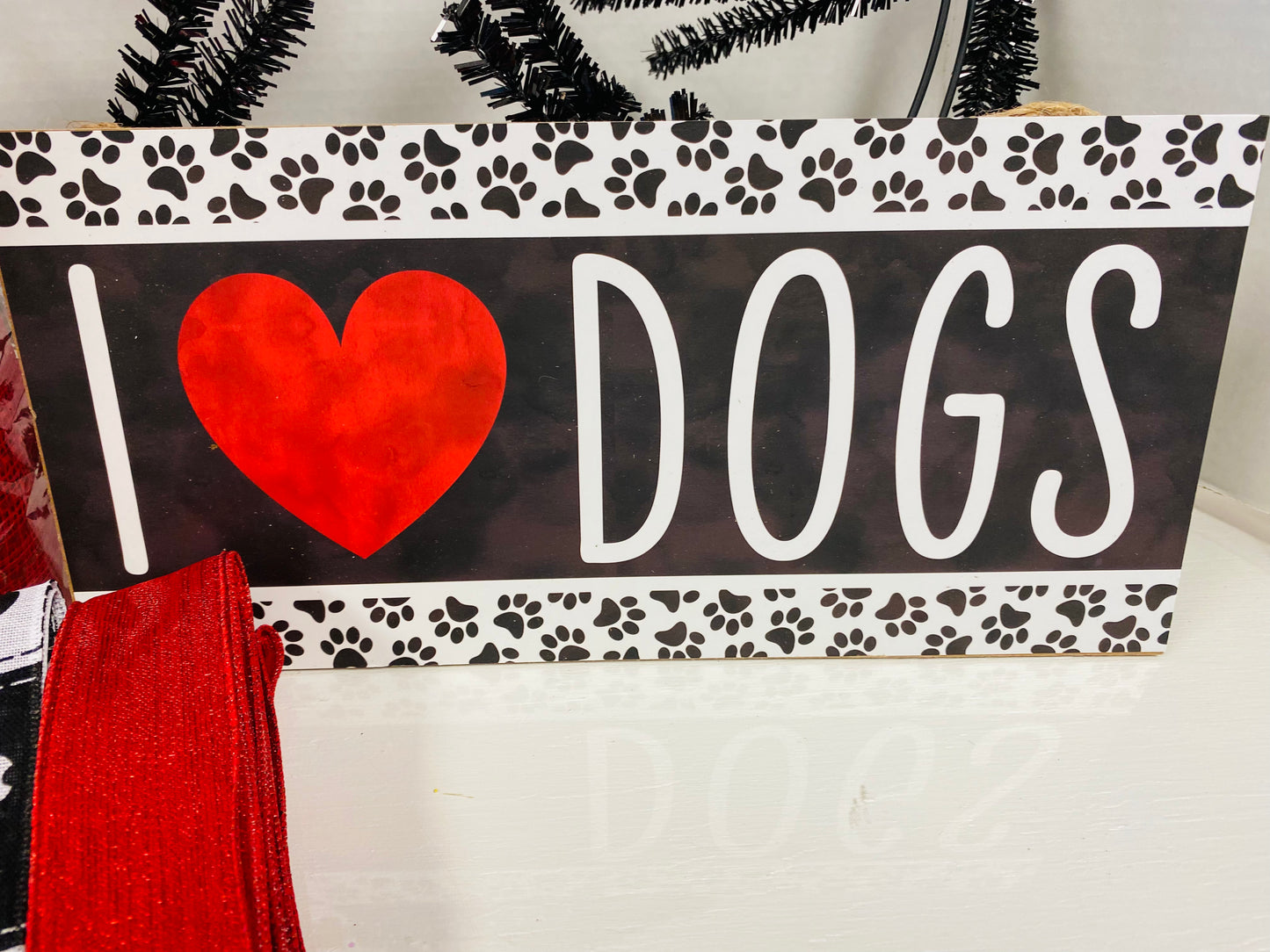 Party Kit - I Love Dogs Wreath