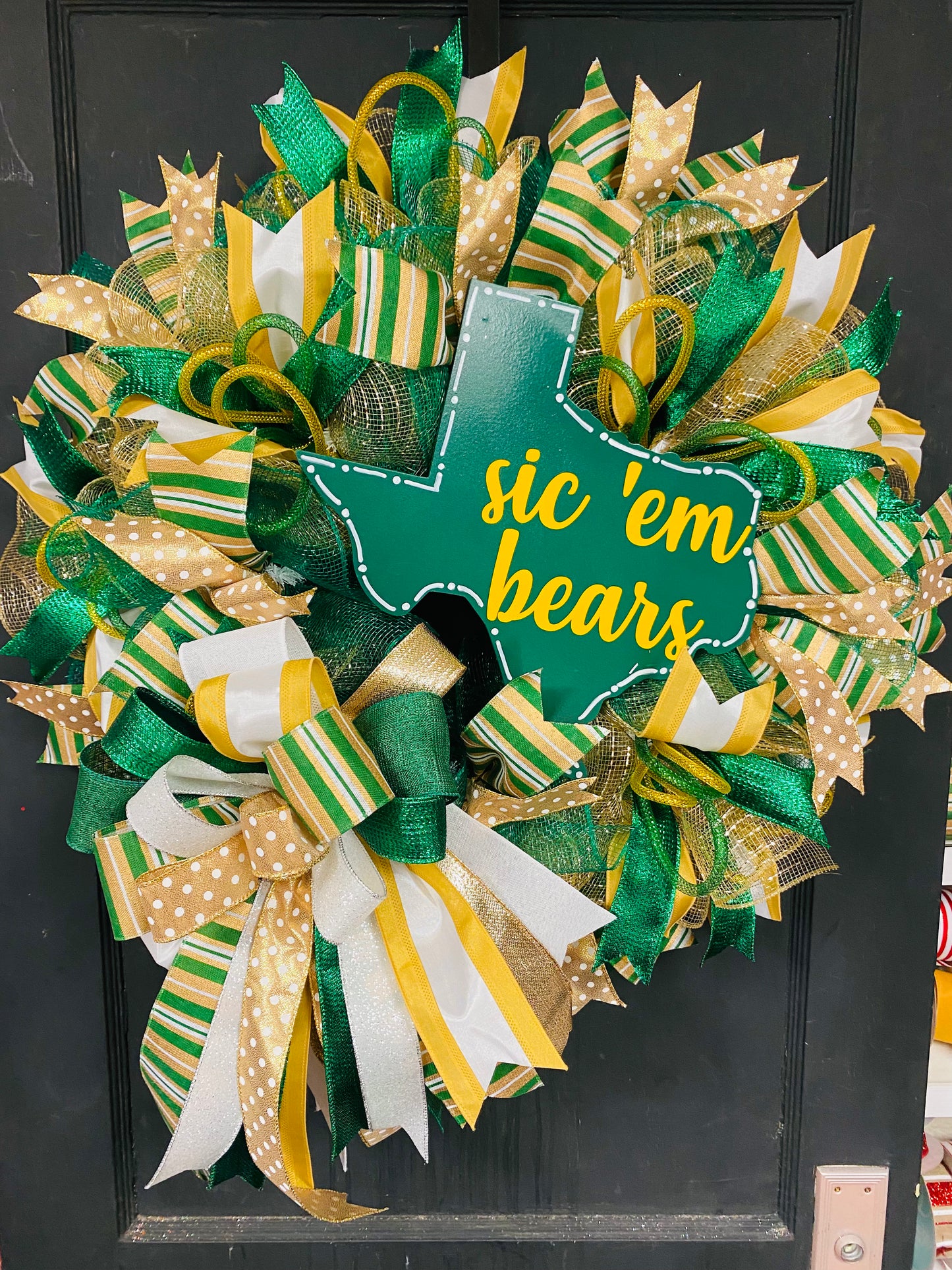 Party Kit - Baylor Sic 'Em Bears Wreath Kit DIY