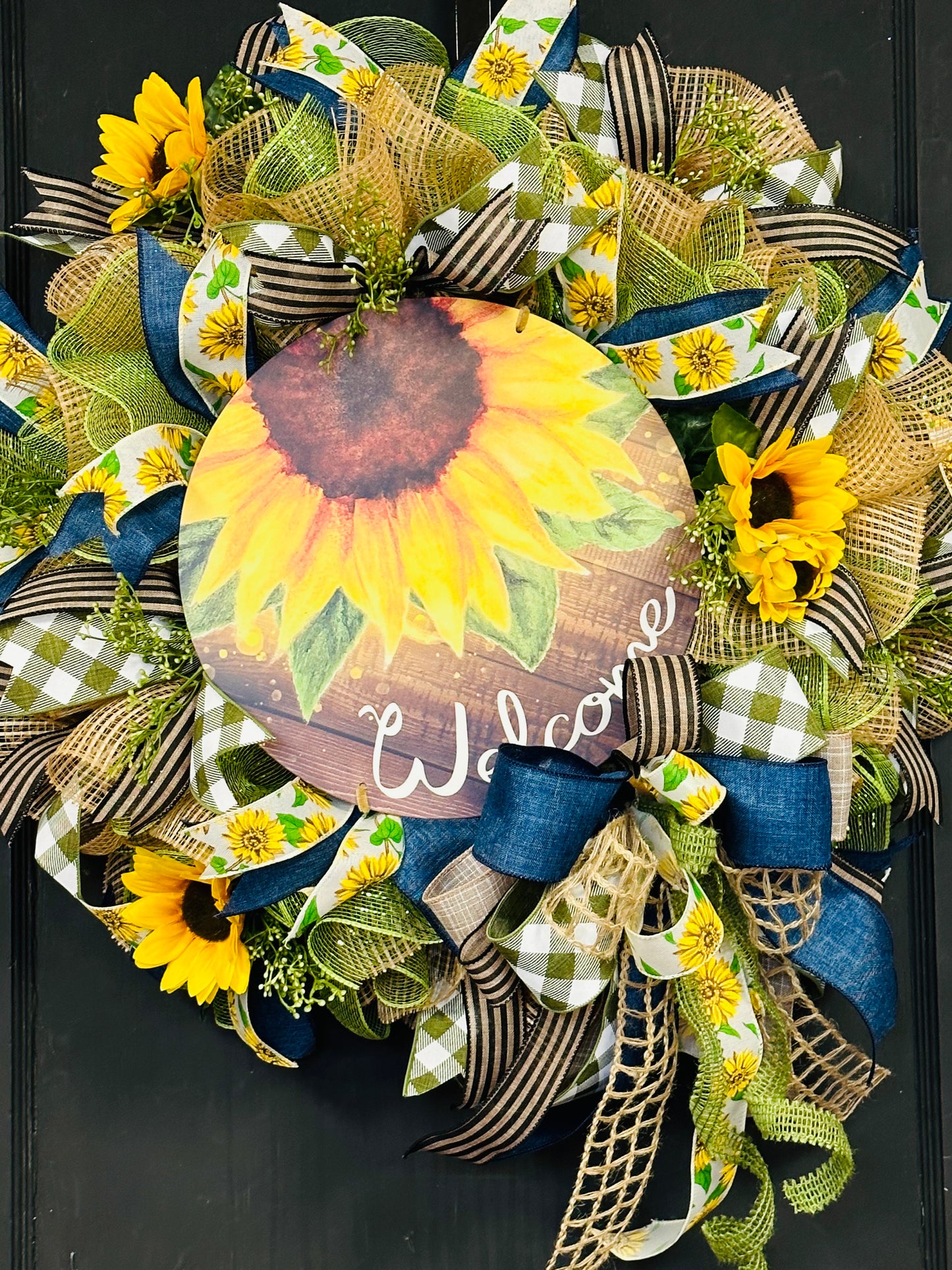 Sunflower Wreath Kit (Crafter’s Convention)