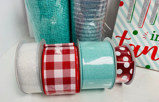 Party Kit - Don't Get Your Tinsel in a Tangle! Christmas Winter Wreath