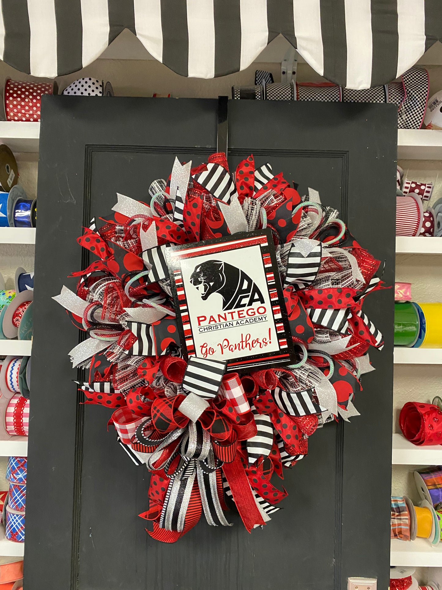 Party Kit - PCA (Pantego Christian Academy) Wreath kit DIY