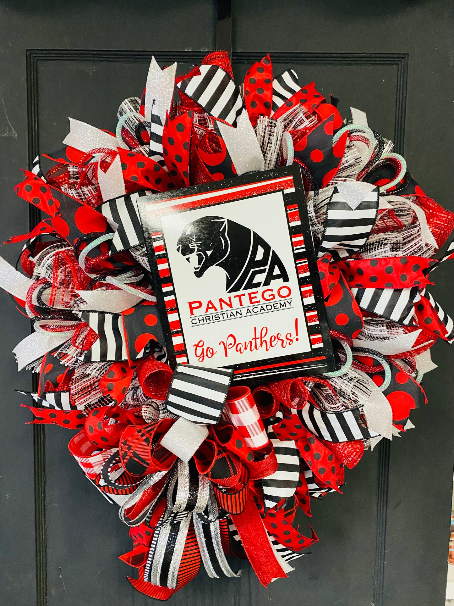 Party Kit - PCA (Pantego Christian Academy) Wreath kit DIY