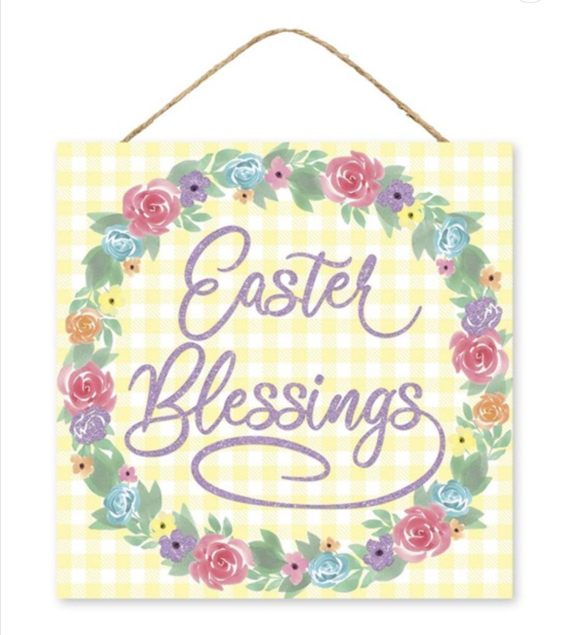 Easter Blessings Sign