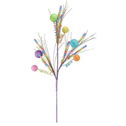 Glittered Bead Spike Spray