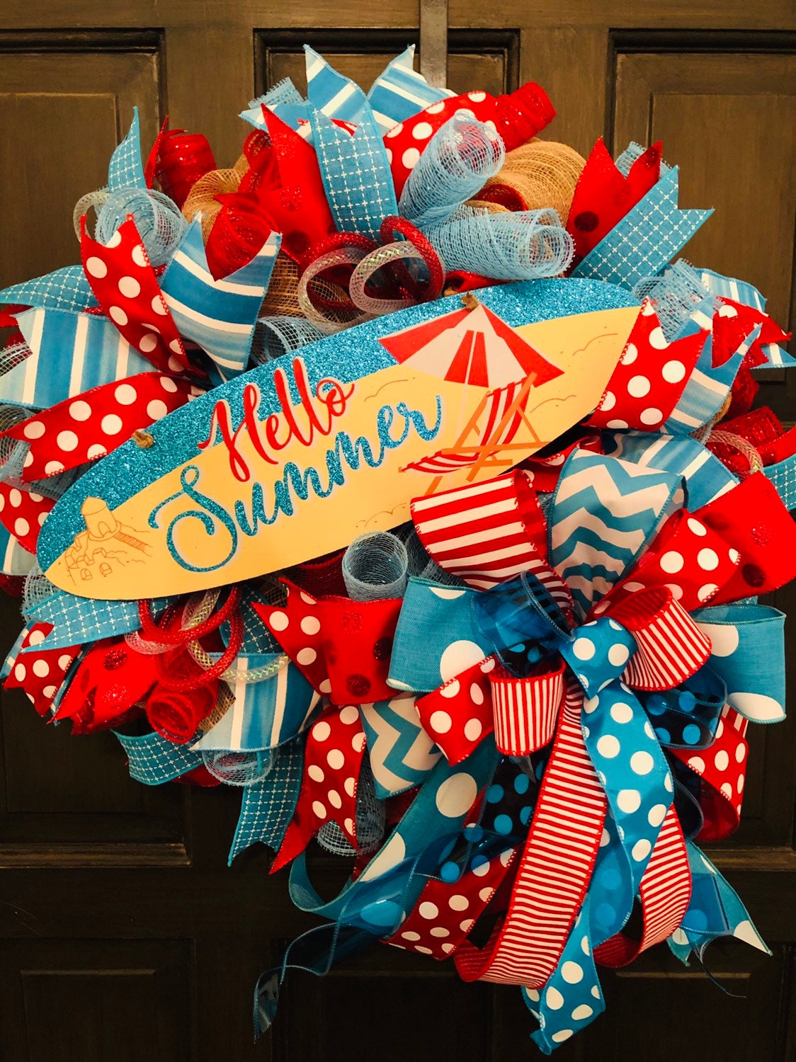 Welcome 2024 Patriotic Wreath, Welcome Front Door Wreath, Welcome Summer Wreath, Patriotic Wreath